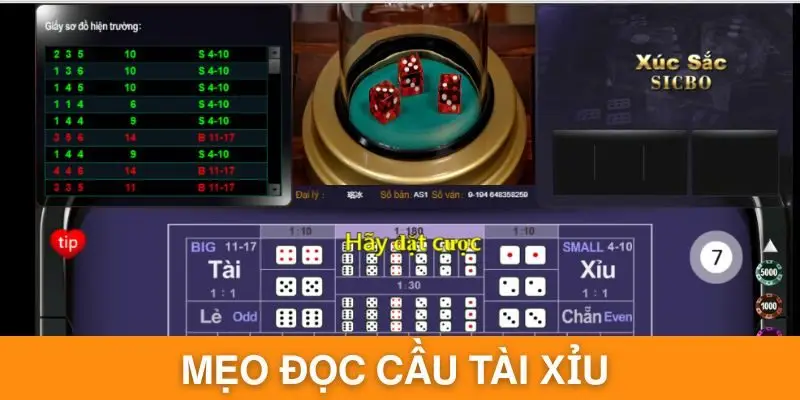 Tiết Lộ Mẹo Đọc Cầu Tài Xỉu Thông Minh, Bách Phát Bách Trúng